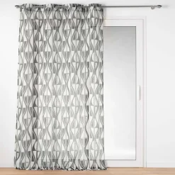 Bissolo Casa Tende Tende Confezionate<TENDA CON OCCHIELLI VELO SABBIA STAMPATO IKARIS 140X280CM: vendita online TENDA CON OCCHIELLI VELO SABBIA STAMPATO IKARIS 140X280CM in offerta