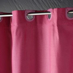 Bissolo Casa Tessile Bagno Tende Doccia E Accessori<TENDA DA DOCCIA DOTTY CON OCCHIELLI A CLIP CM 180X200 LAMPONE