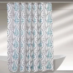 Bissolo Casa Tessile Bagno Tende Doccia E Accessori<TENDA DOCCIA IN PEVA CM 200X240 FOGLIE MULTICOLORE