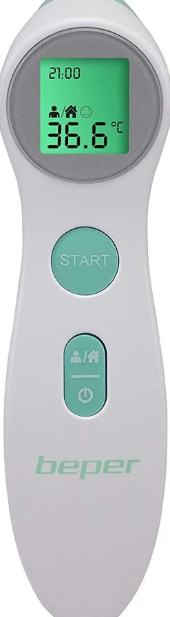 Bissolo Casa Piccoli Cura Della Persona, Salute E Benessere|Cura Della Persona, Salute E Benessere<TERMOMETRO MULTIFUNZIONE AD INFRAROSSI 4.1X4.4X15.3CM BIANCO/VERDE