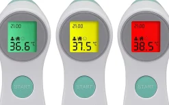 Bissolo Casa Piccoli Cura Della Persona, Salute E Benessere|Cura Della Persona, Salute E Benessere<TERMOMETRO MULTIFUNZIONE AD INFRAROSSI 4.1X4.4X15.3CM BIANCO/VERDE