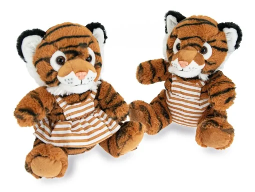 Bissolo Casa Bambole E Pupazzi<TIGRE SEDUTA CON VESTITINO 21CM: vendita online TIGRE SEDUTA CON VESTITINO 21CM in offerta