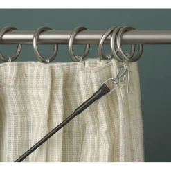 Bissolo Casa Accessori E Pali Tende Finali Per Pali<TIRATENDA IN METALLO NERO : vendita online TIRATENDA IN METALLO NERO in offerta