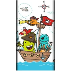 Bissolo Casa Party Tovaglie Usa E Getta<TOVAGLIA DI CARTA 120X180CM PIRATE CREW LACCATO: vendita online TOVAGLIA DI CARTA 120X180CM PIRATE CREW LACCATO in offerta