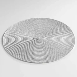 Bissolo Casa Tessile Tavola Tovagliette<TOVAGLIETTA D35CM IN POLIPROPILENE ZEBULON GRIGIO GRIGIO: vendita online TOVAGLIETTA D35CM IN POLIPROPILENE ZEBULON GRIGIO GRIGIO in offerta