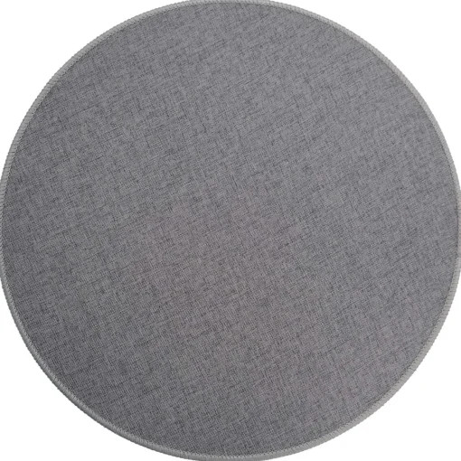 Bissolo Casa Tessile Tavola Tovagliette<TOVAGLIETTA DIAM. 38CM IN TESSUTO UNITO EDWARD GRIGIO: vendita online TOVAGLIETTA DIAM. 38CM IN TESSUTO UNITO EDWARD GRIGIO in offerta