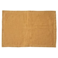 Bissolo Casa Tessile Tavola Tovagliette<TOVAGLIETTA ELINA CM 45X30 GIALLO OCRA: vendita online TOVAGLIETTA ELINA CM 45X30 GIALLO OCRA in offerta