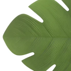 Bissolo Casa Tessile Tavola Tovagliette<TOVAGLIETTA FOGLIA IN POLIRESINA 47X38 CM VERDE : vendita online TOVAGLIETTA FOGLIA IN POLIRESINA 47X38 CM VERDE in offerta