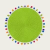 Bissolo Casa Tessile Tavola Tovagliette<TOVAGLIETTA ROTONDA IN POLIESTERE DIAM. CM 38 VERDE : vendita online TOVAGLIETTA ROTONDA IN POLIESTERE DIAM. CM 38 VERDE in offerta