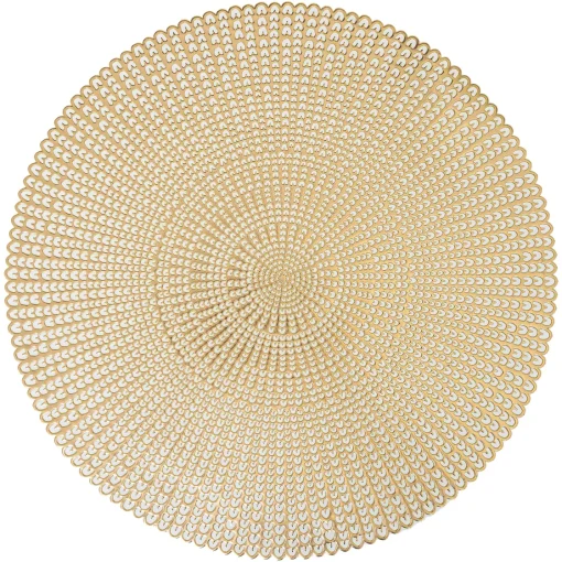 Bissolo Casa Tessile Tavola Tovagliette<TOVAGLIETTA ROTONDA IN PVC DIAM. CM 41 BEIGE : vendita online TOVAGLIETTA ROTONDA IN PVC DIAM. CM 41 BEIGE in offerta
