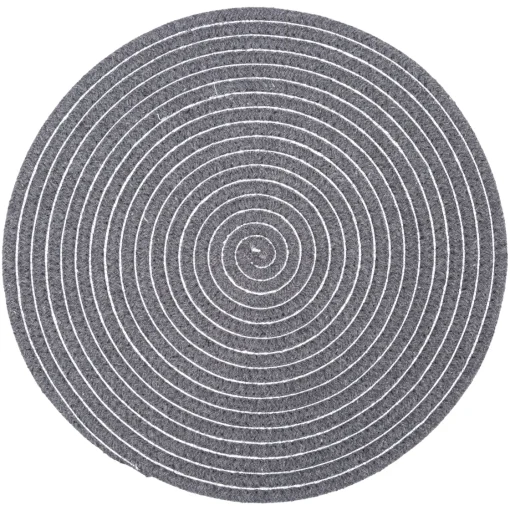 Bissolo Casa Tessile Tavola Tovagliette<TOVAGLIETTA ROTONDA SHINY DIAM. CM 35 GRIGIO : vendita online TOVAGLIETTA ROTONDA SHINY DIAM. CM 35 GRIGIO in offerta