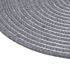 Bissolo Casa Tessile Tavola Tovagliette<TOVAGLIETTA ROTONDA SHINY DIAM. CM 35 GRIGIO : vendita online TOVAGLIETTA ROTONDA SHINY DIAM. CM 35 GRIGIO in offerta