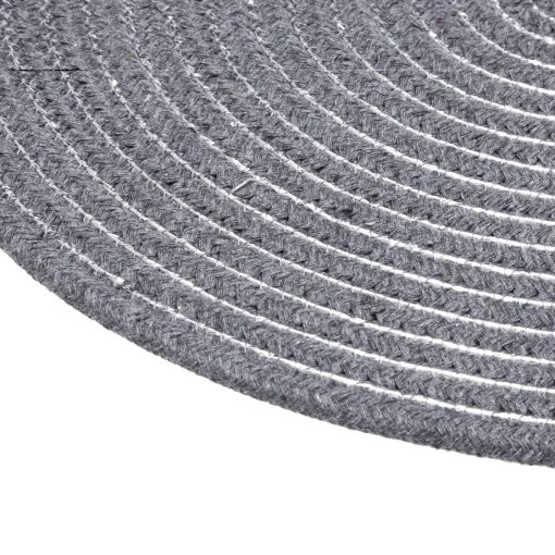 Bissolo Casa Tessile Tavola Tovagliette<TOVAGLIETTA ROTONDA SHINY DIAM. CM 35 GRIGIO : vendita online TOVAGLIETTA ROTONDA SHINY DIAM. CM 35 GRIGIO in offerta