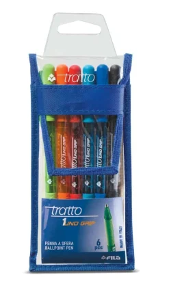 Bissolo Casa Penne Penne A Sfera<TRATTO - SET 6 PENNE TRATTO 1UNO GRIP ASSORTITE: vendita online TRATTO - SET 6 PENNE TRATTO 1UNO GRIP ASSORTITE in offerta