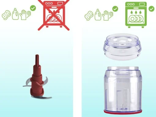 Bissolo Casa Piccoli Preparazione E Cottura Cibi|Preparazione E Cottura Cibi<TRITATUTTO DOPPIA LAMA 400W DIAM. 11.5 H. 26