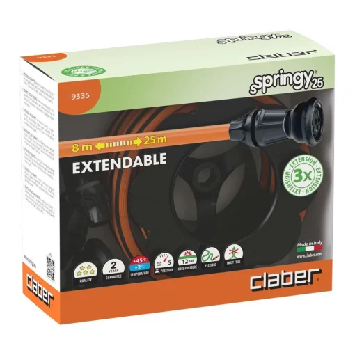 Bissolo Casa Irrigazione E Accessori<Tubo estensibile per giardinaggio 25mt: modello springy