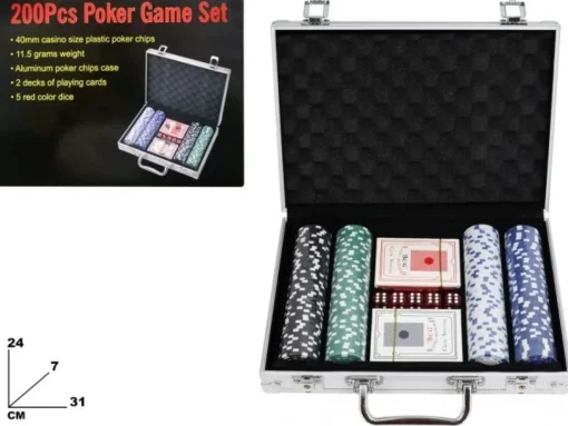 Bissolo Casa Giochi Da Tavolo Carte Da Gioco<VALIGETTA 200 POKER CHIPS/CARTE RAMINO: vendita online VALIGETTA 200 POKER CHIPS/CARTE RAMINO in offerta