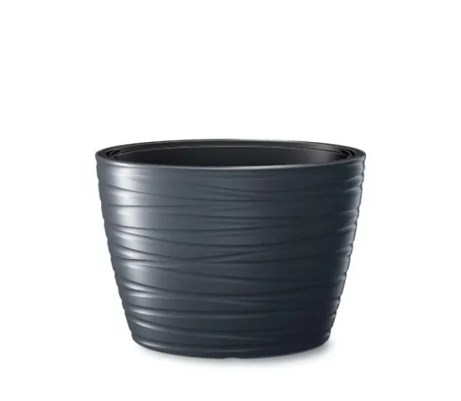 Bissolo Casa Vasi<Vaso maze nero 60cm: fioriera a prezzi bassi