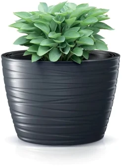 Bissolo Casa Vasi<Vaso maze nero 60cm: fioriera a prezzi bassi