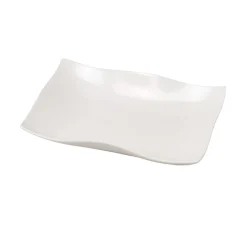 Bissolo Casa Piatti Vassoi<VASSOIO FONDO IN PORCELLANA LINEA HELTON 18.5X13CM BIANCO