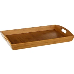 Bissolo Casa Piatti Vassoi<VASSOIO IN MDF E BAMBU' 44.5X29 H 5.5CM