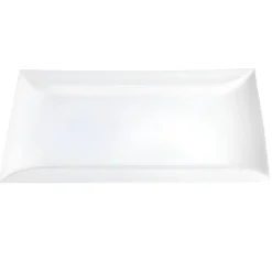 Bissolo Casa Piatti Vassoi<VASSOIO IN PORCELLANA LINEA CARLOTTA/RAMADA 23.5X15CM BIANCO
