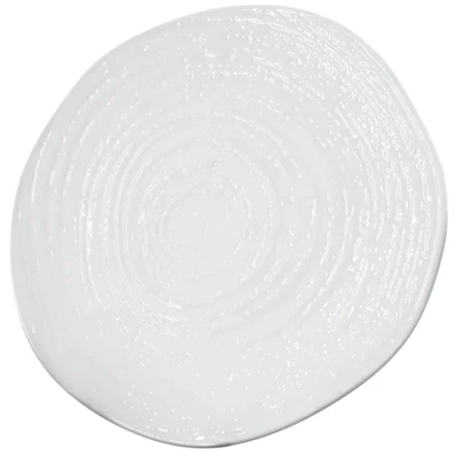 Bissolo Casa Piatti Vassoi<VASSOIO PRESENTAZIONE IN PORCELLANA WALL DIAM.17CM BIANCO