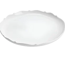 Bissolo Casa Piatti Vassoi<VASSOIO ROTONDO IN PORCELLANA LINEA ARYA DIAM. 35.5CM BIANCO