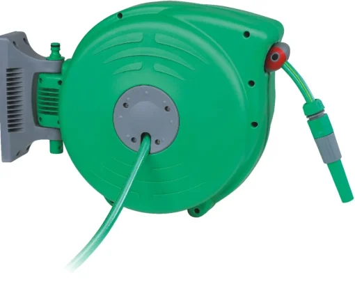Bissolo Casa Irrigazione E Accessori<Vendita online di AVVOLGICANNA AUTOMATICO 20MT CON CANNA VERDE