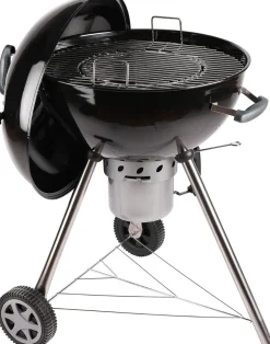 Bissolo Casa Barbecue A Carbonella<Vendita online di BARBECUE A CARBONELLA KETTLE IN METALLO NERO E CROMO