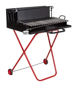 Bissolo Casa Barbecue A Legna E Bracieri<Vendita online di BARBECUE A LEGNA IN METALLO 74X55CM H. 96