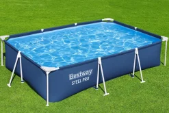 Bissolo Casa Piscine Fuori Terra<Vendita online di BESTWAY - PISCINA STEEL PRO 300X201 H. 66CM 3300LT BLU SCURO