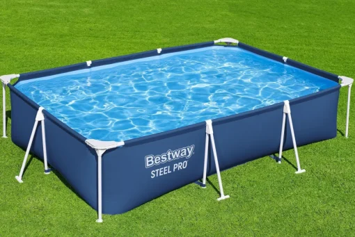 Bissolo Casa Piscine Fuori Terra<Vendita online di BESTWAY - PISCINA STEEL PRO 300X201 H. 66CM 3300LT BLU SCURO