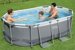Bissolo Casa Piscine Fuori Terra<Vendita online di BESTWAY - PISCINA STEEL PRO MAX 305X200 H. 84CM 3668LT