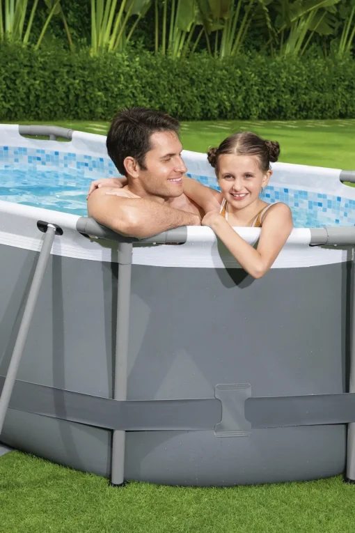Bissolo Casa Piscine Fuori Terra<Vendita online di BESTWAY - PISCINA STEEL PRO MAX 305X200 H. 84CM 3668LT