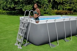 Bissolo Casa Piscine Fuori Terra<Vendita online di BESTWAY - PISCINA POWER STEEL 412X201 H. 122CM 8124LT