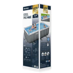 Bissolo Casa Piscine Fuori Terra<Vendita online di BESTWAY - PISCINA POWER STEEL 412X201 H. 122CM 8124LT