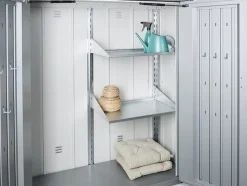 Bissolo Casa Casette E Armadi In Ferro<Vendita online di BIOHORT - ARMADIO ROMEO CM 132X57 H.140 GRIGIO