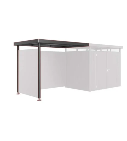 Bissolo Casa Casette E Armadi In Ferro<Vendita online di BIOHORT - TETTO LATERALE X CASETTA HIGHLINE CM 282X195 GRIGIO SCURO