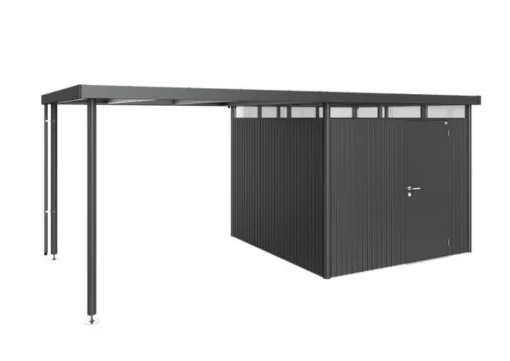 Bissolo Casa Casette E Armadi In Ferro<Vendita online di BIOHORT - TETTO LATERALE X CASETTA HIGHLINE CM 282X195 GRIGIO SCURO
