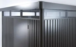 Bissolo Casa Casette E Armadi In Ferro<Vendita online di BIOHORT - CASETTA HIGHLINE CM 275X195 H 222 GRIGIO SCURO