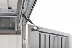 Bissolo Casa Casette E Armadi In Ferro<Vendita online di BIOHORT - CASETTA HIGHLINE CM 275X195 H 222 GRIGIO SCURO