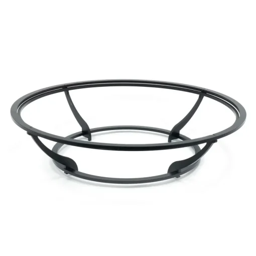 Bissolo Casa Barbecue A Legna E Bracieri<Vendita online di BONFEU - SUPPORTO GRIGLIA PER BRACERE DIAM. CM 44.5X16.5 IN ACCIAIO NERO