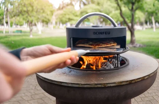 Bissolo Casa Forni Pizza<Vendita online di BONFEU - FORNO PIZZA BONPIZZA IN ACCIAIO ANTRACITE