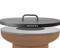 Bissolo Casa Accessori<Vendita online di BONFEU - COPERCHIO PER BONBIZA 80CM IN ACCIAIO ANTRACITE