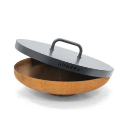 Bissolo Casa Accessori<Vendita online di BONFEU - COPERCHIO PER BONBIZA 80CM IN ACCIAIO ANTRACITE