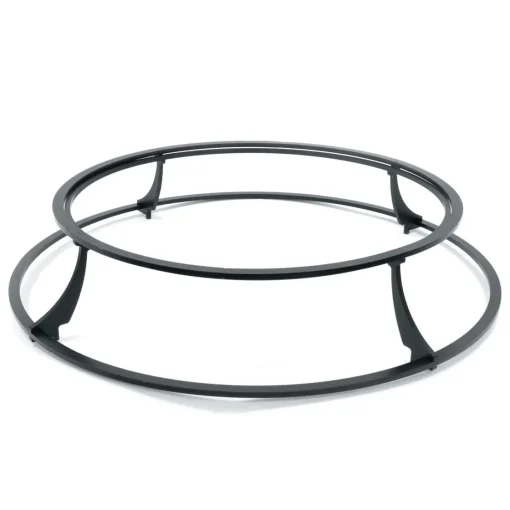 Bissolo Casa Barbecue A Legna E Bracieri<Vendita online di BONFEU - SUPPORTO GRIGLIA PER BRACERE 54X16 IN ACCIAIO NERO