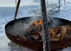 Bissolo Casa Barbecue A Legna E Bracieri<Vendita online di BONFEU - BRACERE BONBOWL 80CM CORTEN