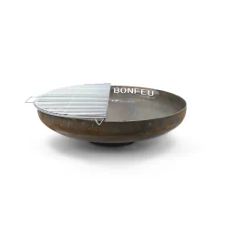 Bissolo Casa Griglie<Vendita online di BONFEU - MEZZA GRIGLIA IN ACCIAIO 80CM