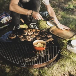 Bissolo Casa Griglie<Vendita online di BONFEU - MEZZA GRIGLIA IN ACCIAIO 80CM
